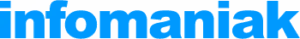 Logo infomaniak bleu